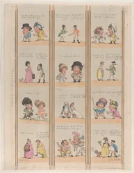 Borders for Rooms, Extravaganzas Plate 6, May 2, 1799