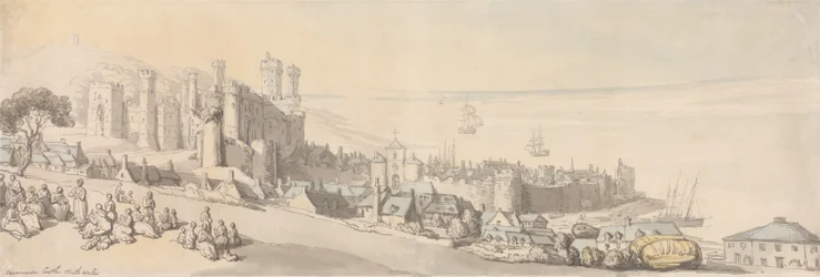 Carnarvon Castle, North Wales