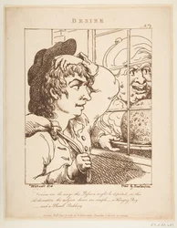 Desire Le Brun Travested, or Caricatures of the Passions