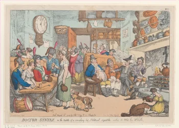 Doctor Syntax in the Middle of a Smoking Hot Political Squabble, Wishes to Whe...