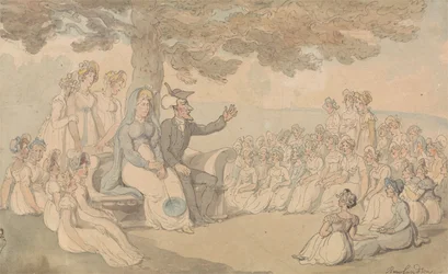 Dr. Syntax Visits a Boarding School for Young Ladies