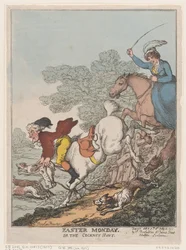 Easter Monday, or The Cockney Hunt, July 14, 1807, July 14, 1807