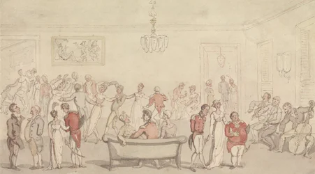 Elegant Company Dancing