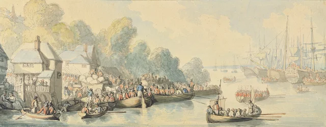 Embarkation at Southampton on 20th June after Lord Howe