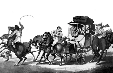 English Travelling, or the First Stage from Dover