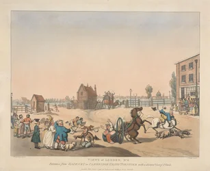 Entrance from Hackney or Cambridge Heath Turnpike (No.6)