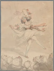 Female Dancer with a Tambourine