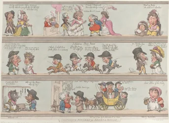 Grotesque Borders for Rooms & Halls, December 1, 1800