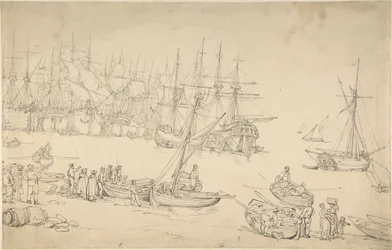 Harbor Scene