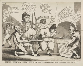 High Fun for John Bull or the Republicans put to their Last Shift