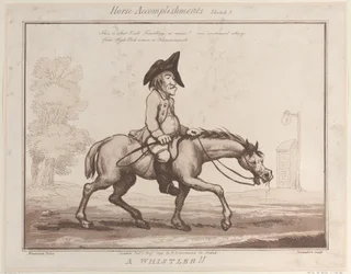 Horse Accomplishments, Sketch 3: A Whistler !!