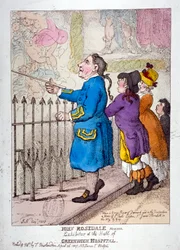 John Rosedale, mariner, exhibitor of the hall of Greenwich Hospital, 1807