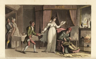 Johnny in the Service of the Miser John Squeeze and His Prudent Niece Amelia Squeeze