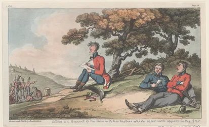 Johnny writes an account of the action to his mother, which afterwards appears in the Star...