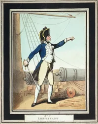 Lieutenant, Royal Navy Midshipman in the 18th Century