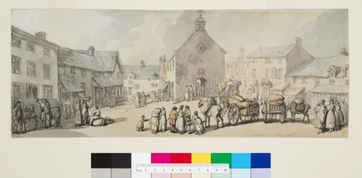 Market Place, Llanrwst, c.1797
