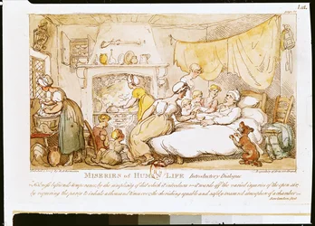 Miseries of Human Life: Introductory Dialogue, published by R. Ackermann
