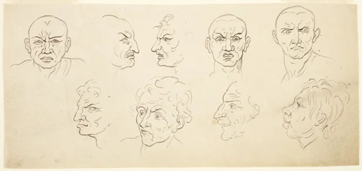 Nine Caricatures