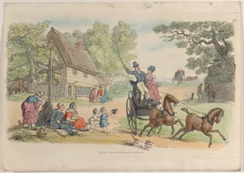 Plate 13, from World in Miniature, 1816