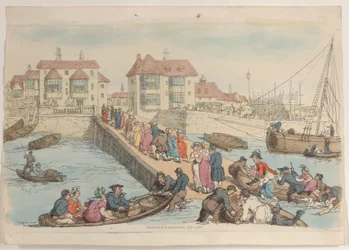 Plate 25: A Landing Place, from World in Miniature