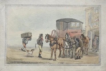 Postboys and Posthorses at the White Hart Inn
