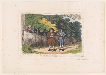 Scene in a Farce called The Quaker, December 22, 1783