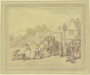 Soldiers at an Inn