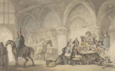 Soldiers Carousing at an Inn