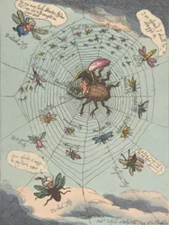 The Corsican Spider in His Web!, July 12, 1808