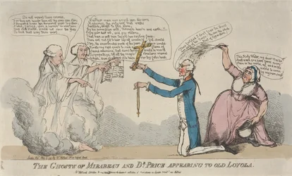 The Ghosts of Mirabeau and Dr. Price Appearing to Old Loyola