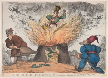The Mock Phoenix!!! Or a Vain Attempt to Rise Again, December 10, 1813