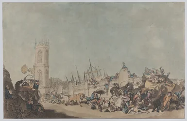 The Overdrove Ox (Mad Bull on Westminster Bridge)