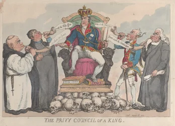 The Privy Council of a King, March 28, 1815
