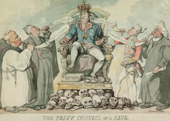 The Privy Council of a King, pub. 1815