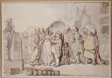 The Sale of English Beauties in the East Indies
