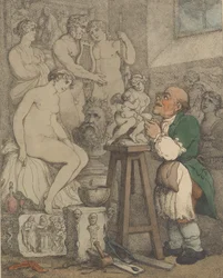 The Sculptor [Preparations for the Academy, Old Joseph Nollekens and his Venus]