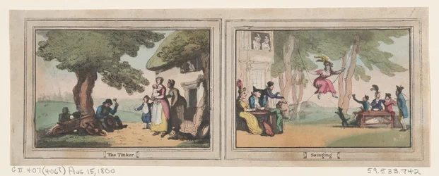The Tinker and Swinging, August 15, 1800