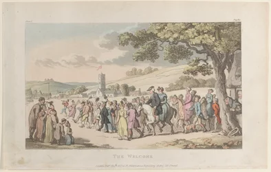 The Welcome, from The Vicar of Wakefield, May 1, 1817