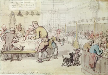 The Wheatshief Eating House, Salisbury Court, Fleet Street