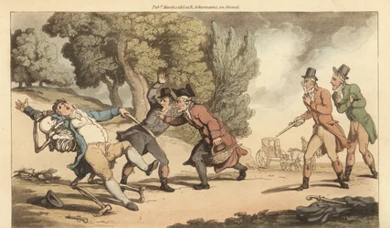 The Skeleton of Death Carries Off a Wounded Man Before the Doctor Can Attend to Him