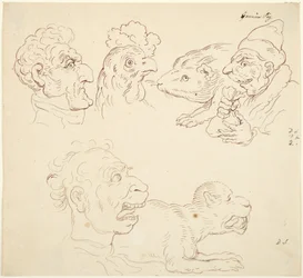 Three Caricatures