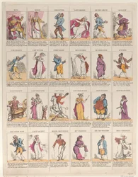 Twelfth Night Characters, 1811