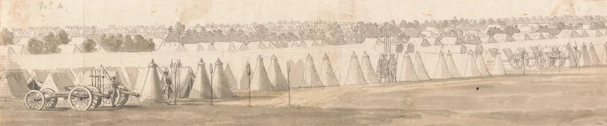 An Encampment in Flanders