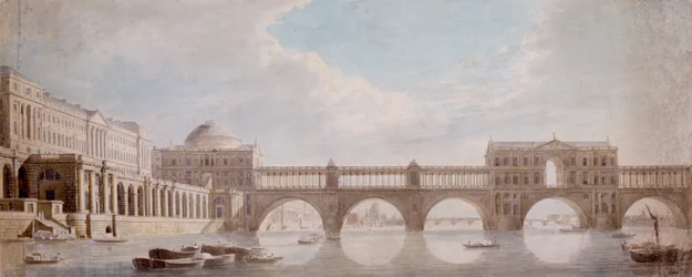 Proposed Design for a Bridge over the River Thames at Somerset House