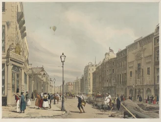 London As It Is: Piccadilly, looking Eastward towards the City