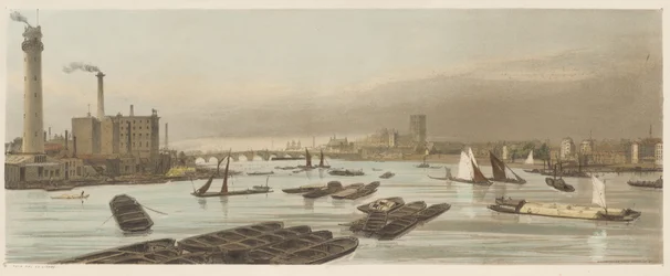 London As It Is: Westminster, from Waterloo Bridge