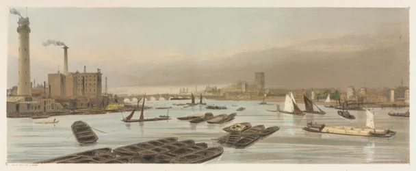 London As It Is: Westminster, from Waterloo Bridge