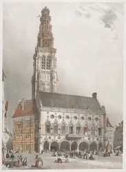Picturesque Architecture in Paris, Ghent, Antwerp, Rouen
