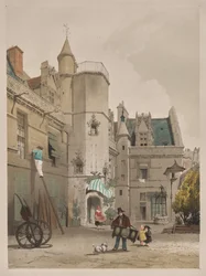 Picturesque Architecture in Paris, Ghent, Antwerp, Rouen: Hôtel Cluny, Paris