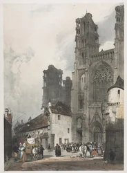 Picturesque Architecture in Paris, Ghent, Antwerp, Rouen: Laon, France